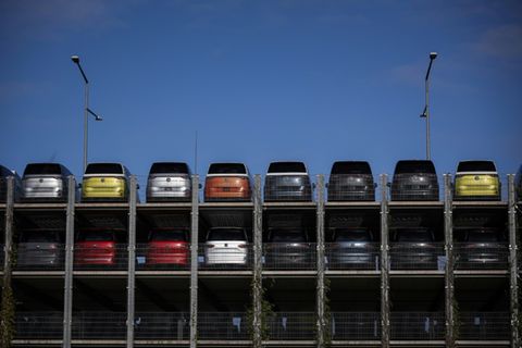 E-Autos von VW