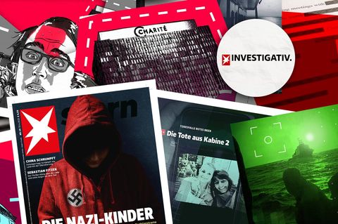 Collage mit Bildern aus stern-Recherchen
