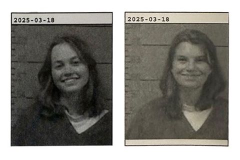 Aus der Traum vom USA-Urlaub: Im Januar starteten Charlotte Pohl (l.) und Maria Lepère (r.) ihre Weltreise in Thailand. Am 18. März flogen sie von Neuseeland nach Hawaii – und kamen ins Gefängnis, wo diese Polizeifotos entstanden