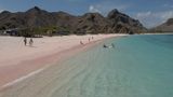 Pink Beach, Indonesien