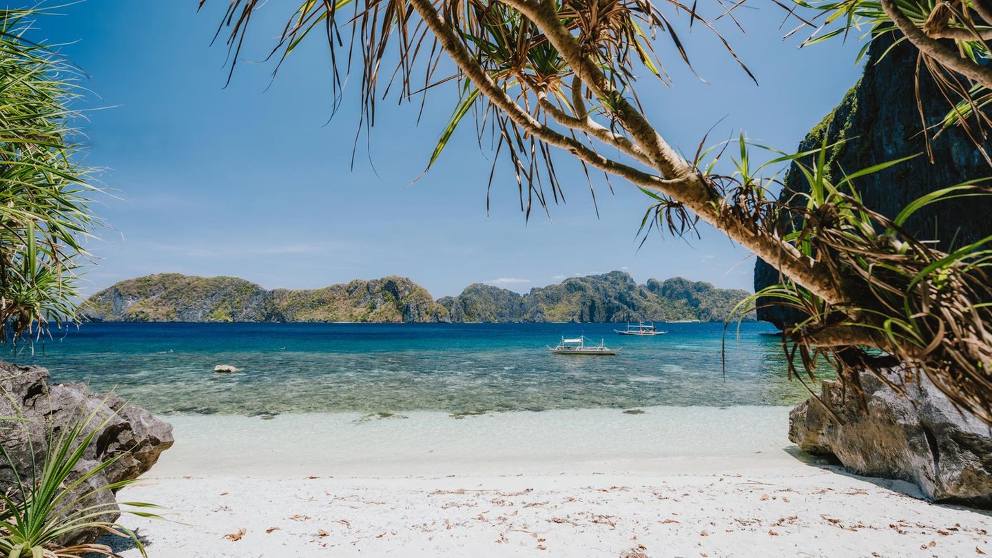 Der zweitschönste der „50 besten Strände“: Entalula Beach in El Nido auf den Philippinen