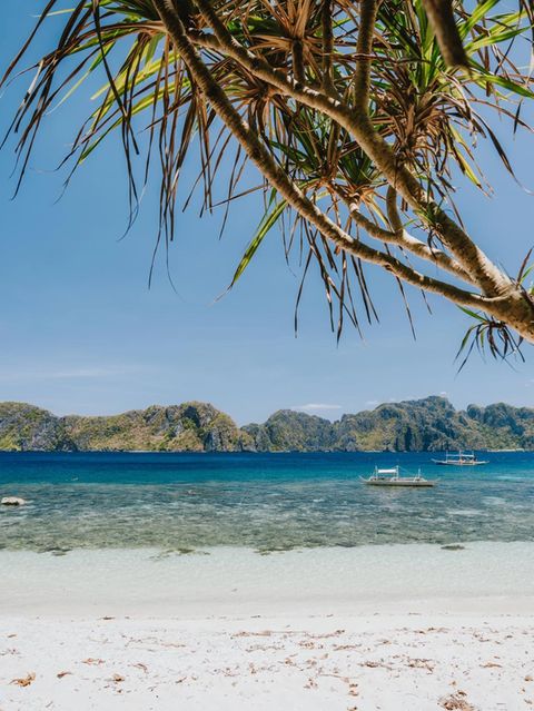 Schönste Strände der Welt Entalula Beach in El Nido auf den Philippinen