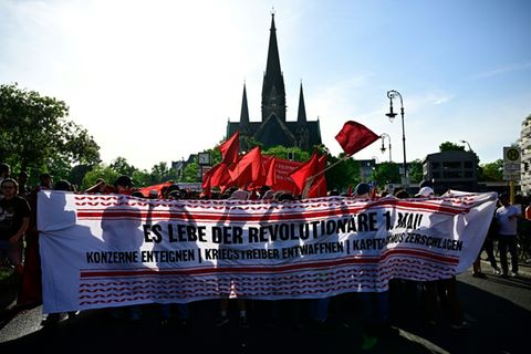 Demo am Südstern am 01.05.2024