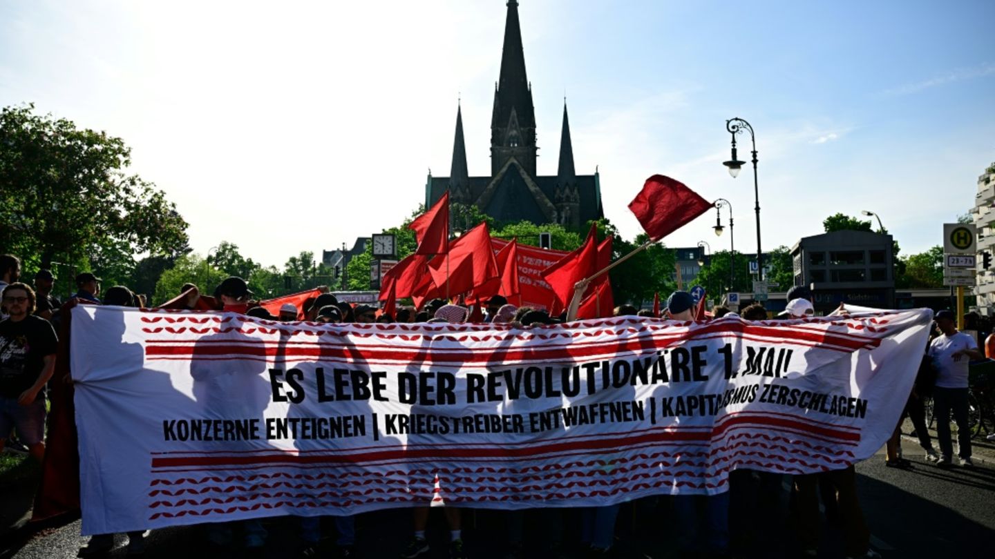 Demo am Südstern am 01.05.2024