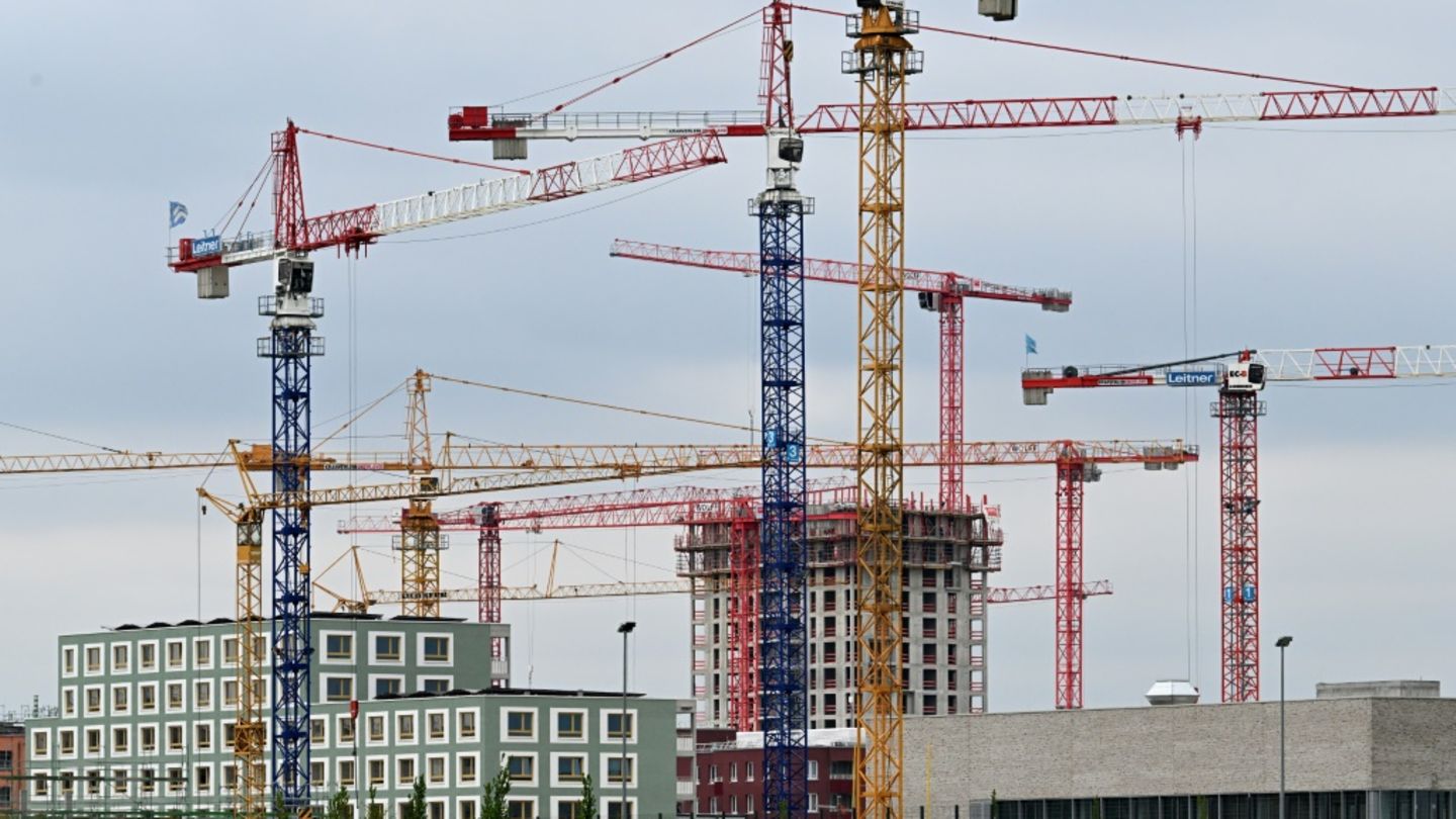 Neubau von Wohnungen in München