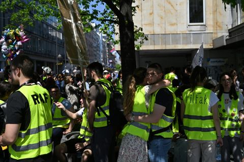 Protest in Belgrad