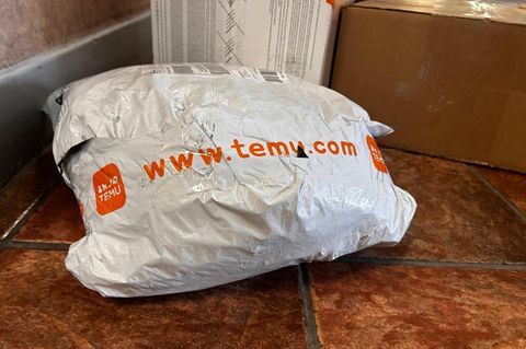 Temu-Paket aus China