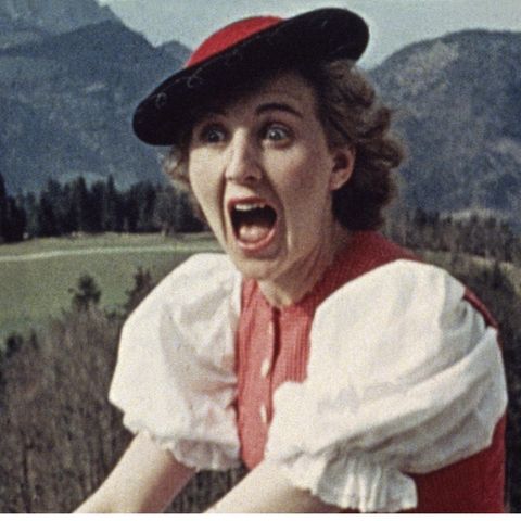 Nationalsozialismus: Eva Braun mit Hut
