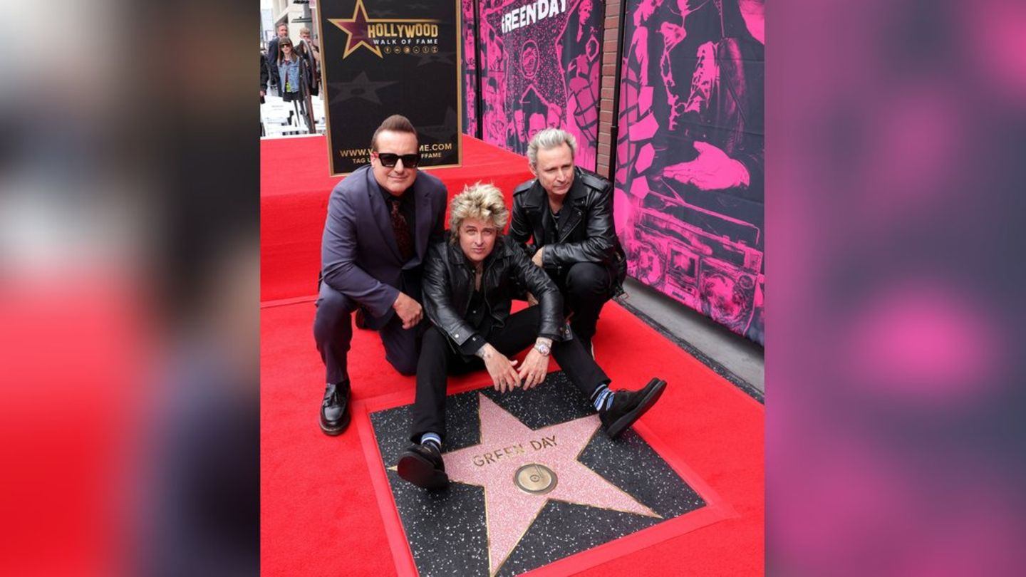 Green Day: The punk rules on the Walk of Fame