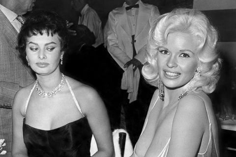 Sophia Loren und Marilyn Monroe