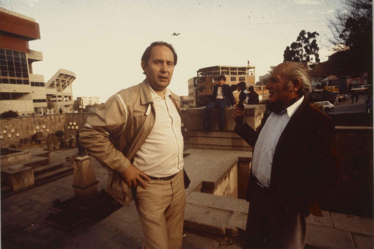 Klaus Barbie und Gerd Heidemann, La Paz, Bolivien, August 1979