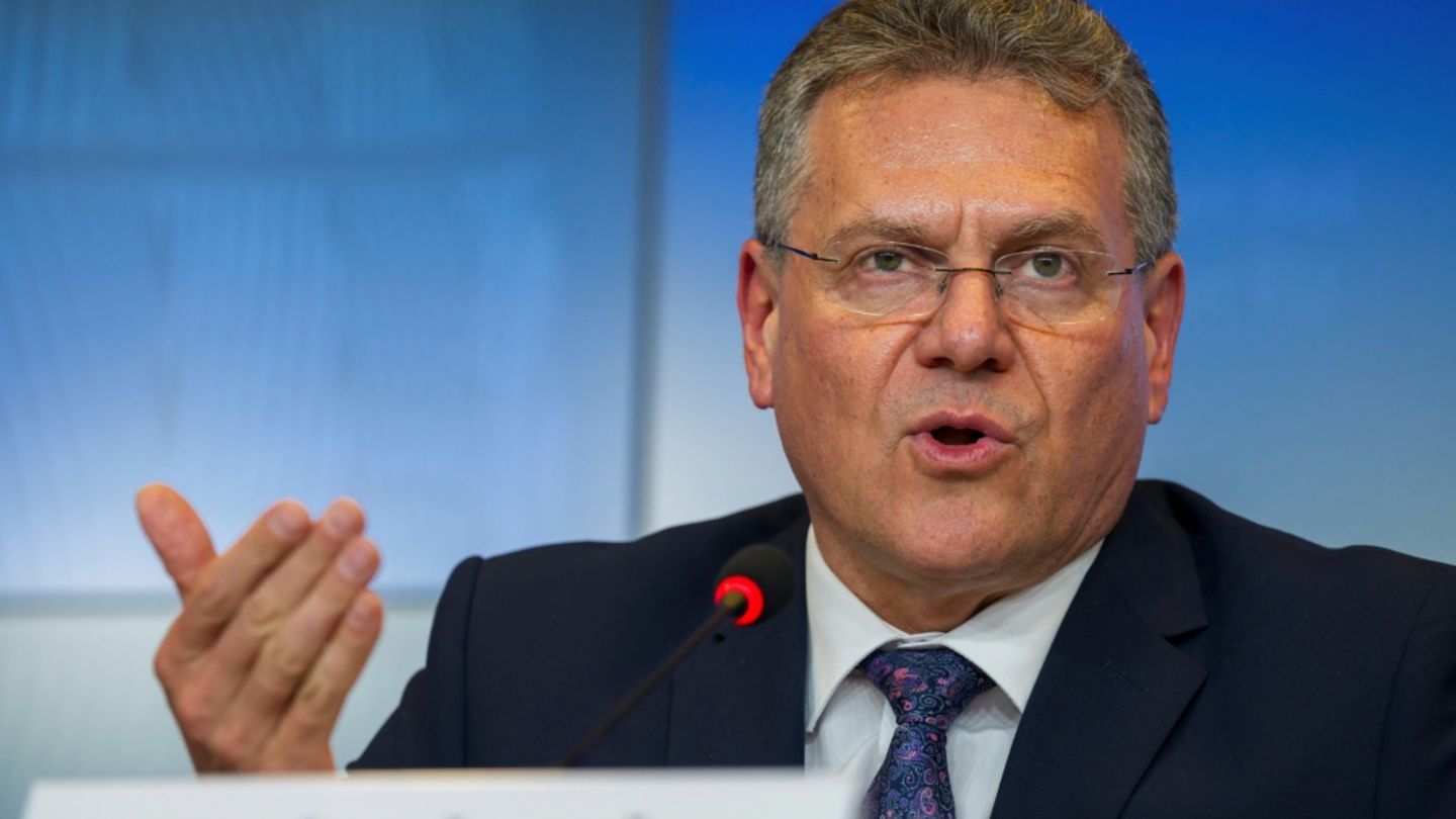 Sefcovic Anfang April in Luxemburg