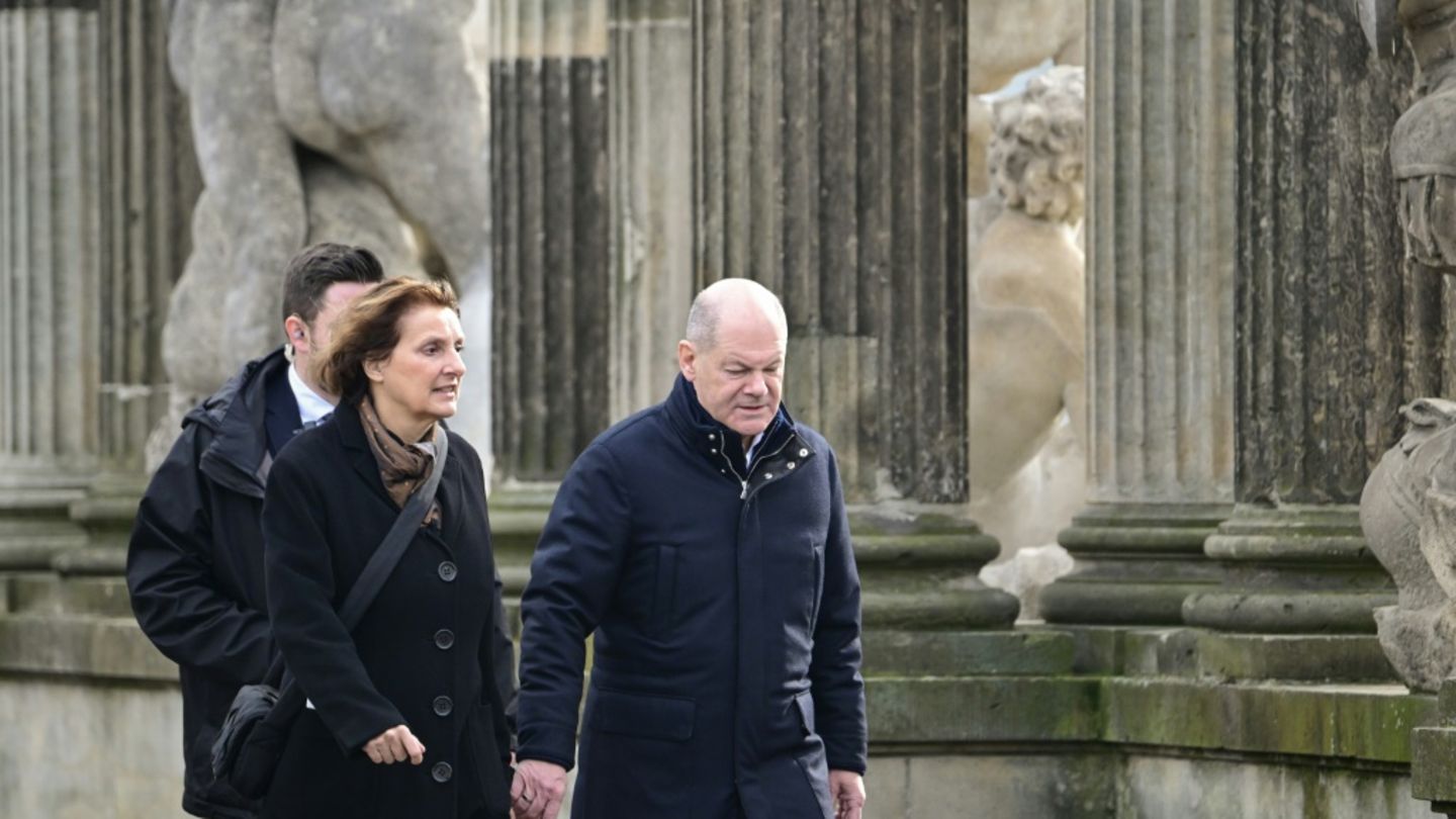 Scholz und Ernst in Potsdam