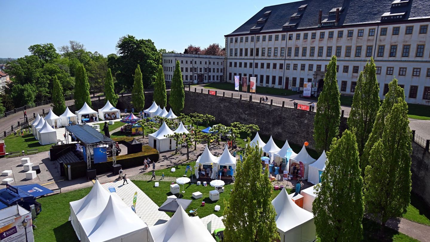 Feste: Thüringentag in Gotha eröffnet