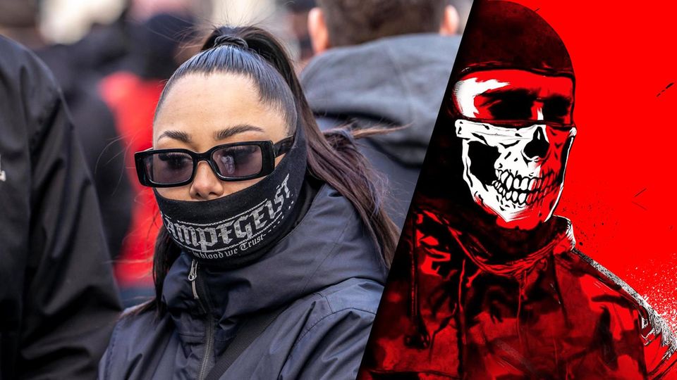 Die Insidern auf einer Nazi-Demo Die Insidern auf einer Nazi-Demo
