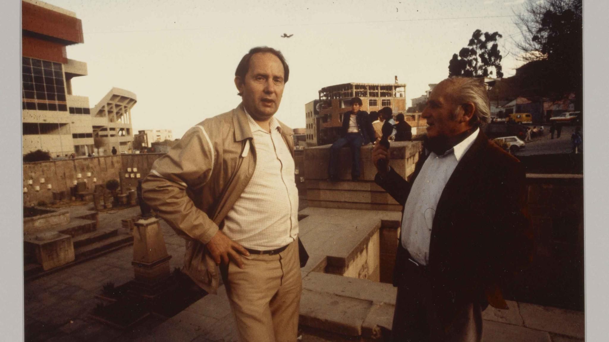 Gerd Heidemann und Klaus Barbie, La Paz, Bolivien, August 1979