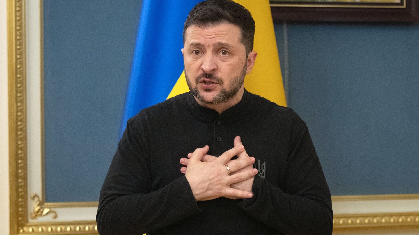 Ukraine War: Selenskyj: Without pressure, Russia will continue to wage war