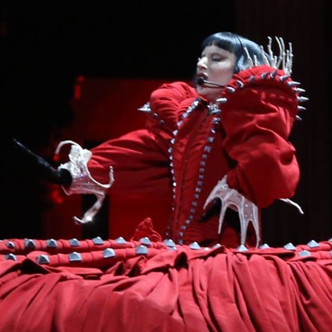 Lady Gaga in Rio auf der Bühne