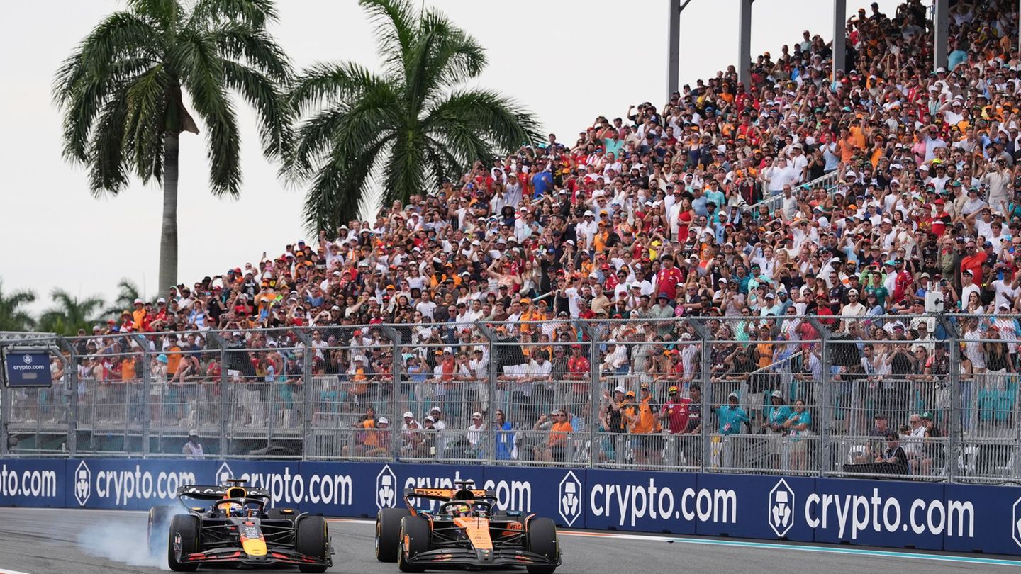 Formula 1: Despite the severe weather warning: Piatri in Miami very cool