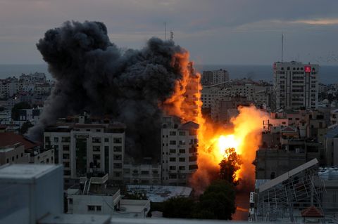 Explosion in Gaza: Israel bekämpft den Küstenstreifen seit dem Überfall der Hamas am 7. Oktober 2023