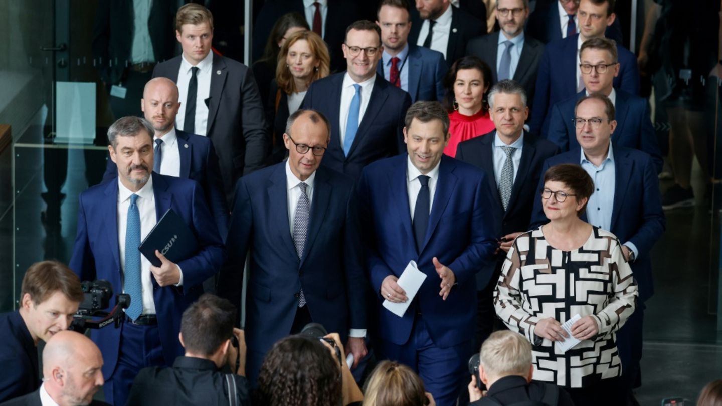 Spitzenpolitiker von Union und SPD