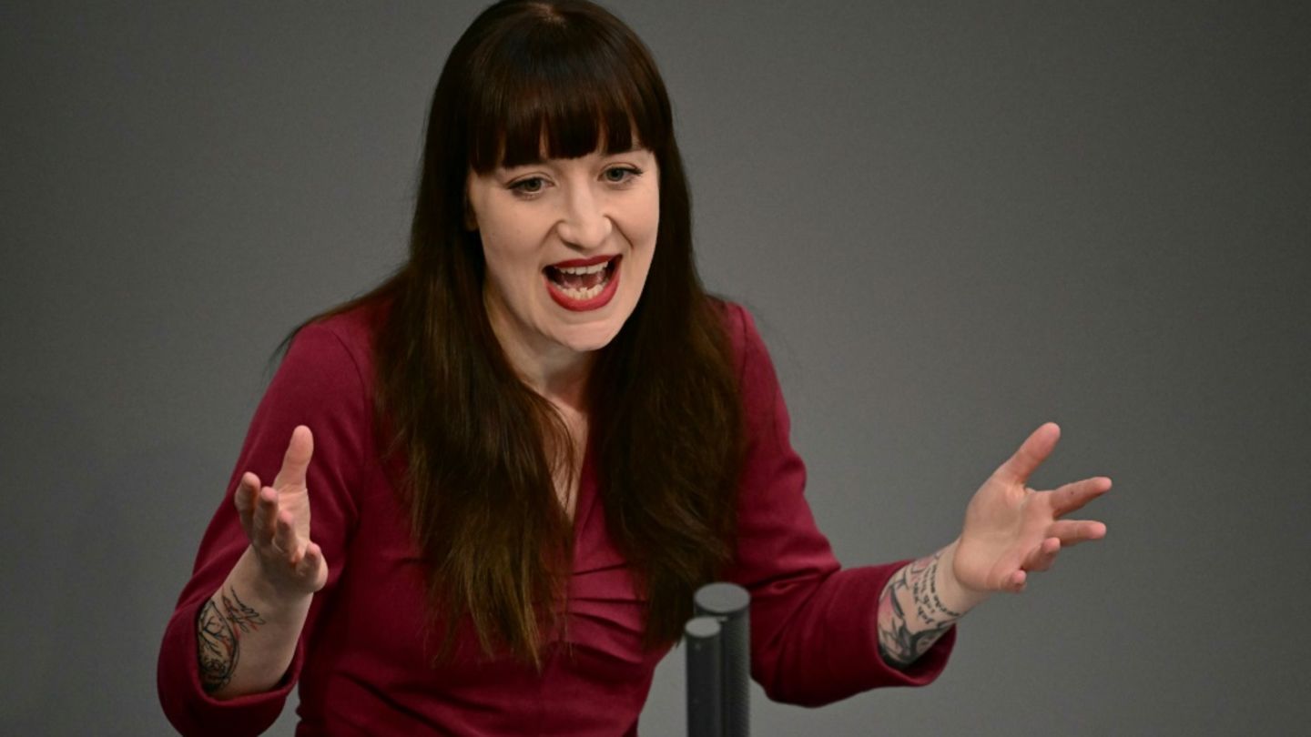 Heidi Reichinnek im Bundestag