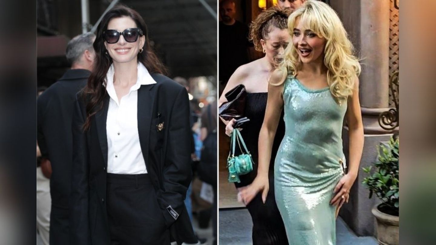 Anne Hathaway: Stars celebrate at Party in front of the Met Gala