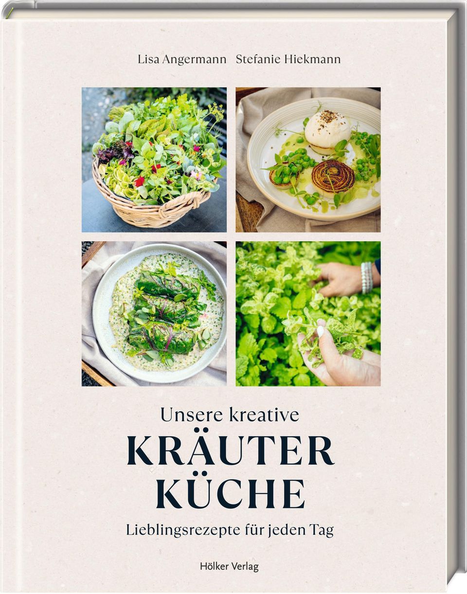 Kochbuch: Mehr Rezepte mit Kräutern gibt's in "Unsere kreative Kräuterküche" von Lisa Angermann und Stefanie Hiekmann. Erschienen im Hölker Verlag. 30 Euro. 176 Seiten Mehr Rezepte mit Kräutern gibt's in "Unsere kreative Kräuterküche" von Lisa Angermann und Stefanie Hiekmann. Erschienen im Hölker Verlag. 30 Euro. 176 Seiten