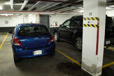 Autos in Tiefgarage