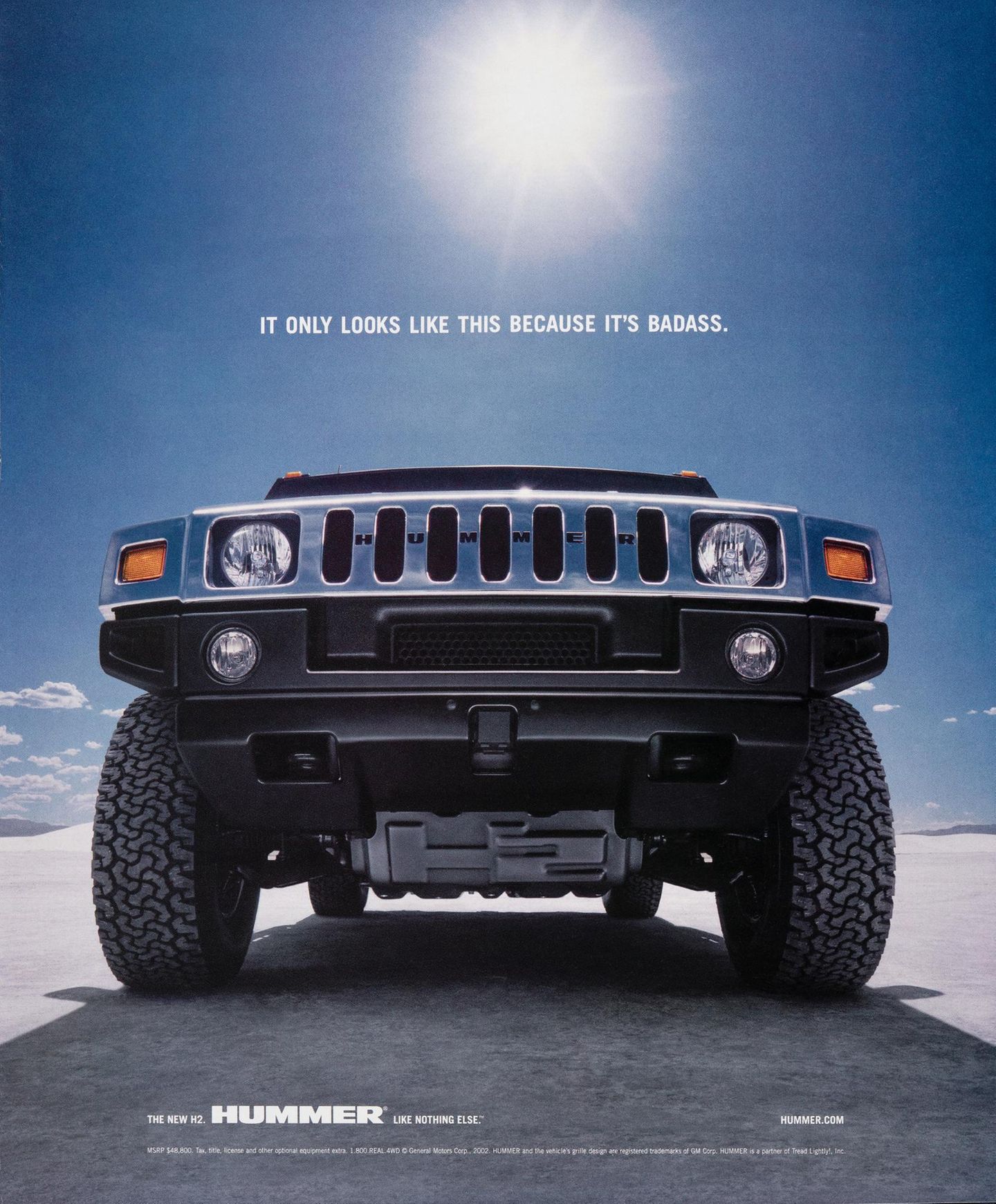 Rambo der Straße Hummer Fahrzeug