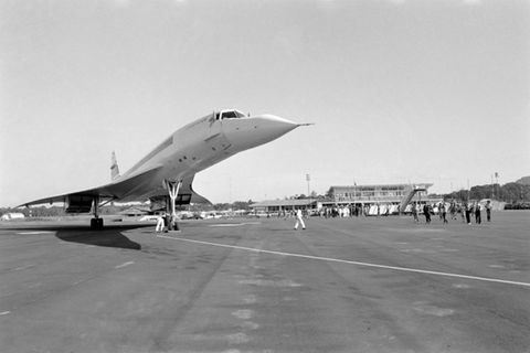 Concorde-Flugzeug