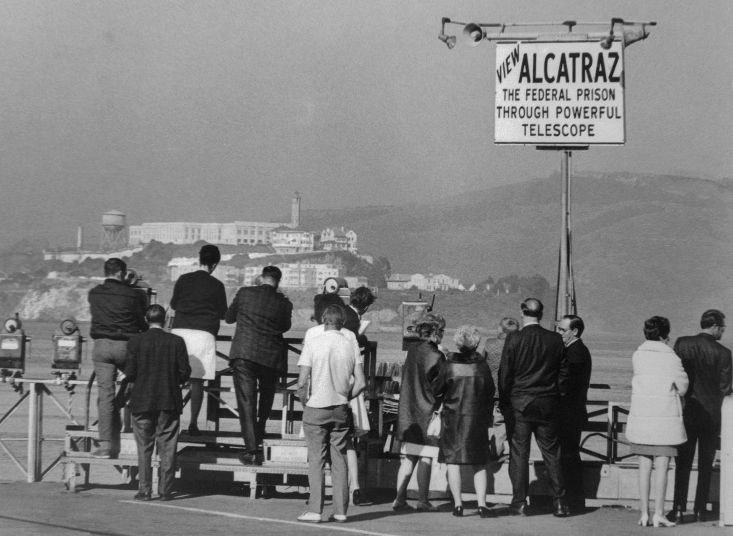 Alcatraz aus der Ferne