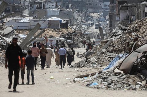 Israel plant neue Offensive: Den Palästinensern im Gazastreifen ist nicht mehr viel geblieben außer Leid, Elend und Trümmern