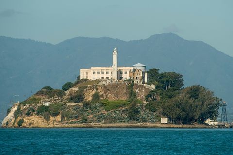 Berühtigte Gefängnisinsel Alcatraz