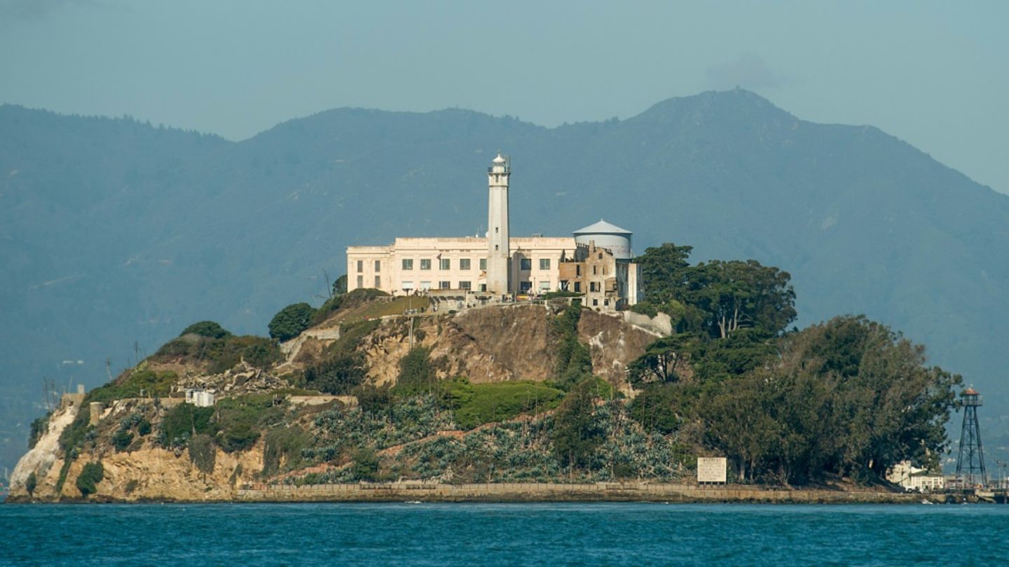 Berühtigte Gefängnisinsel Alcatraz