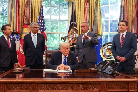 Donald Trump im Weißen Haus