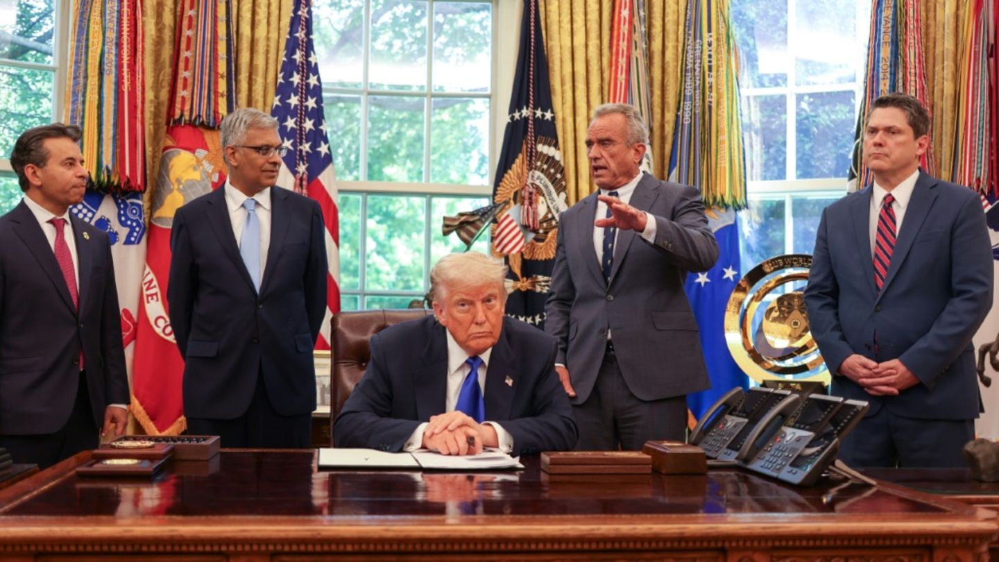 Donald Trump im Weißen Haus