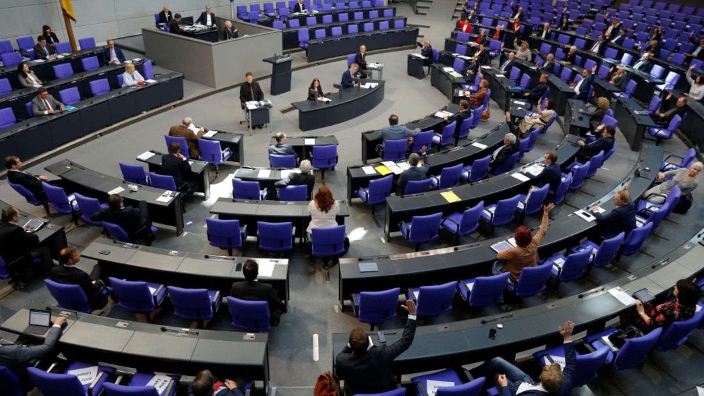 Plenum des Bundestags