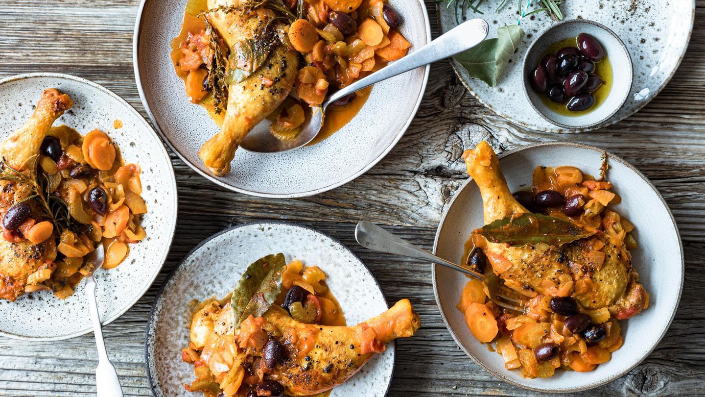 Chicken cacciatore