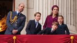 Prinz William und Prinzessin Kate mit ihren Kindern
