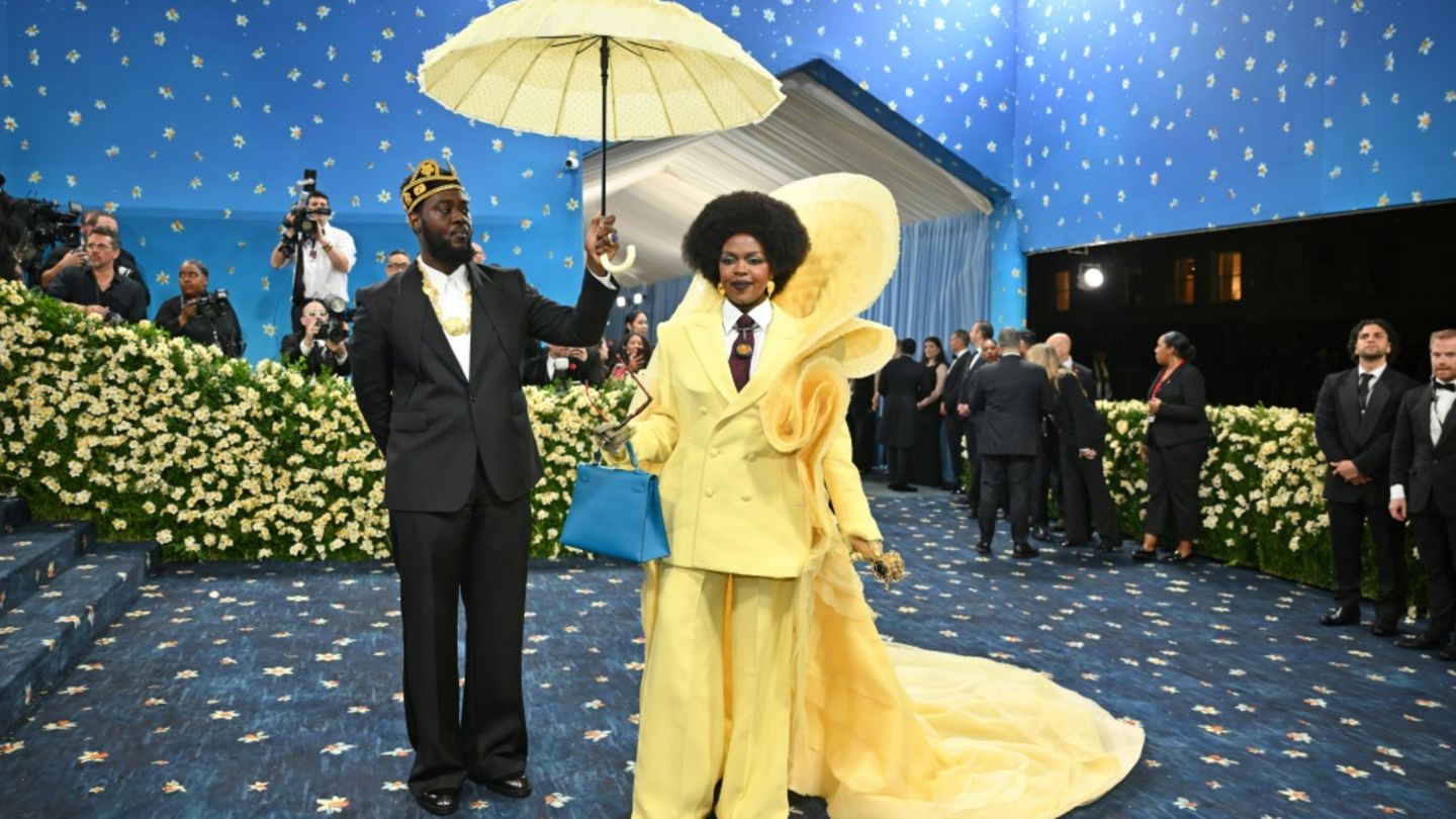 US-Sängerin Lauryn Hill bei der Ankunft zur Met Gala