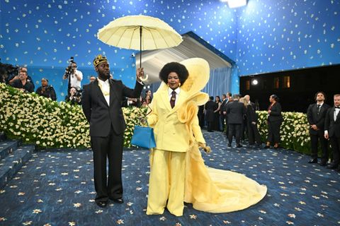 US-Sängerin Lauryn Hill bei der Ankunft zur Met Gala