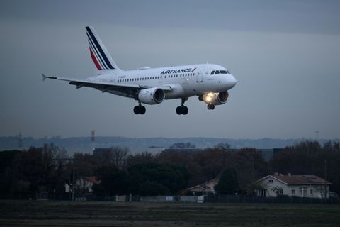 Airbus A318 der Fluglinie Air France