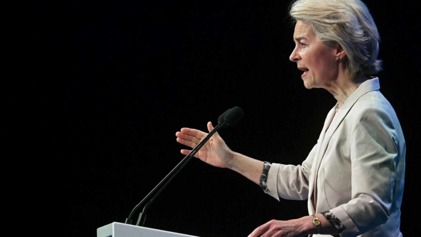 EU-Kommissionschefin von der Leyen am 29. April