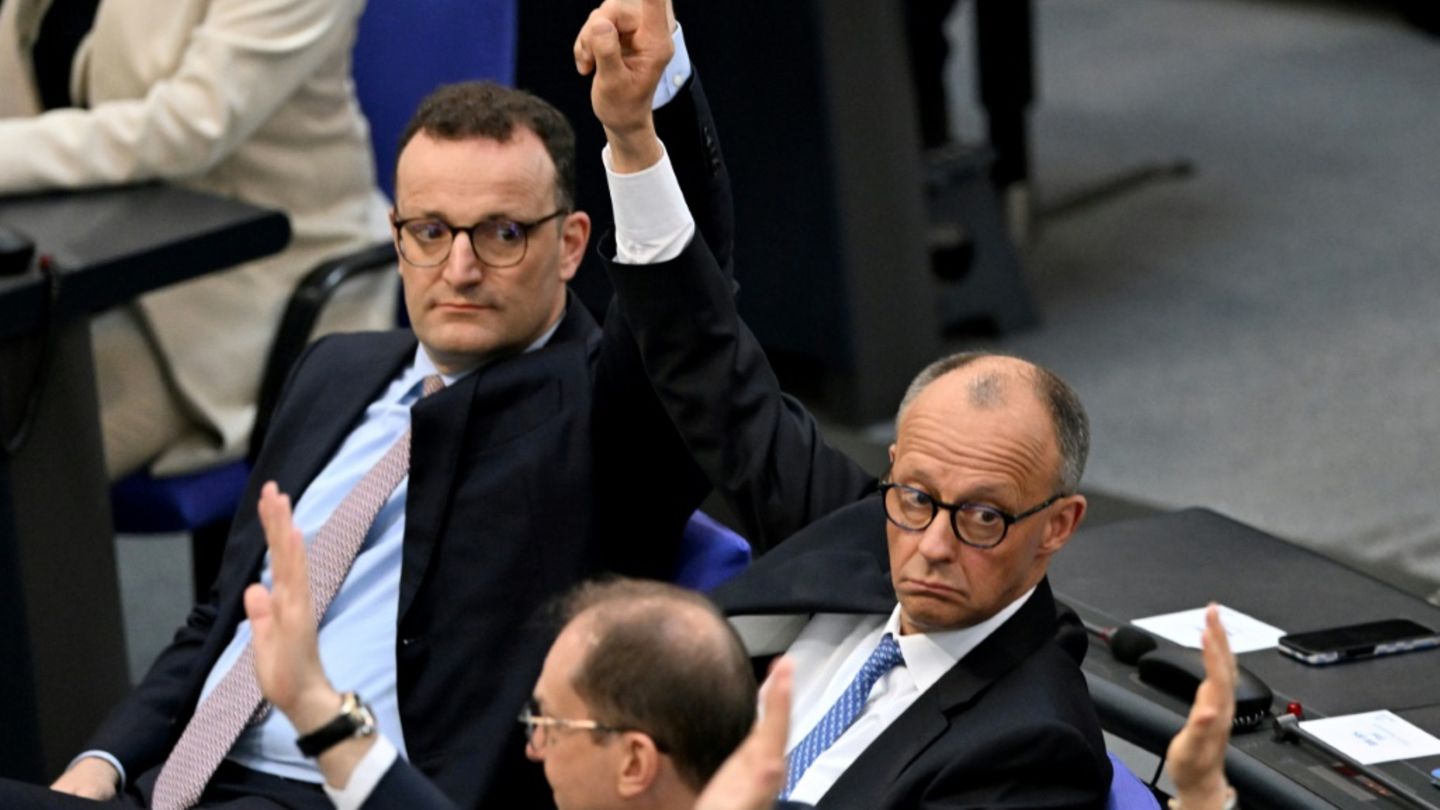 CDU-Politiker Spahn und Merz