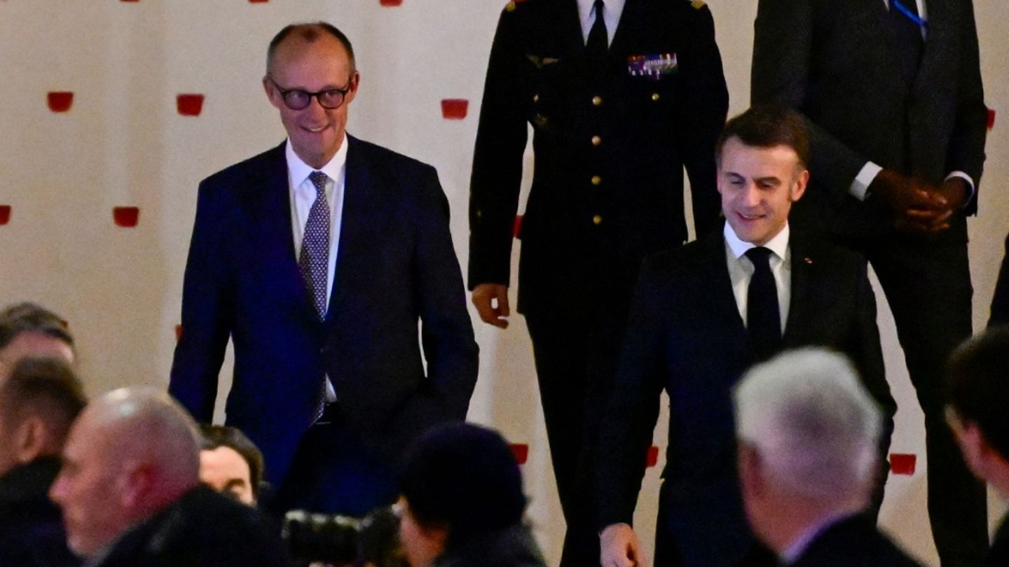 Friedrich Merz und Emmanuel Macron