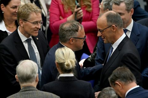 Merz nach Wahl im Bundestag