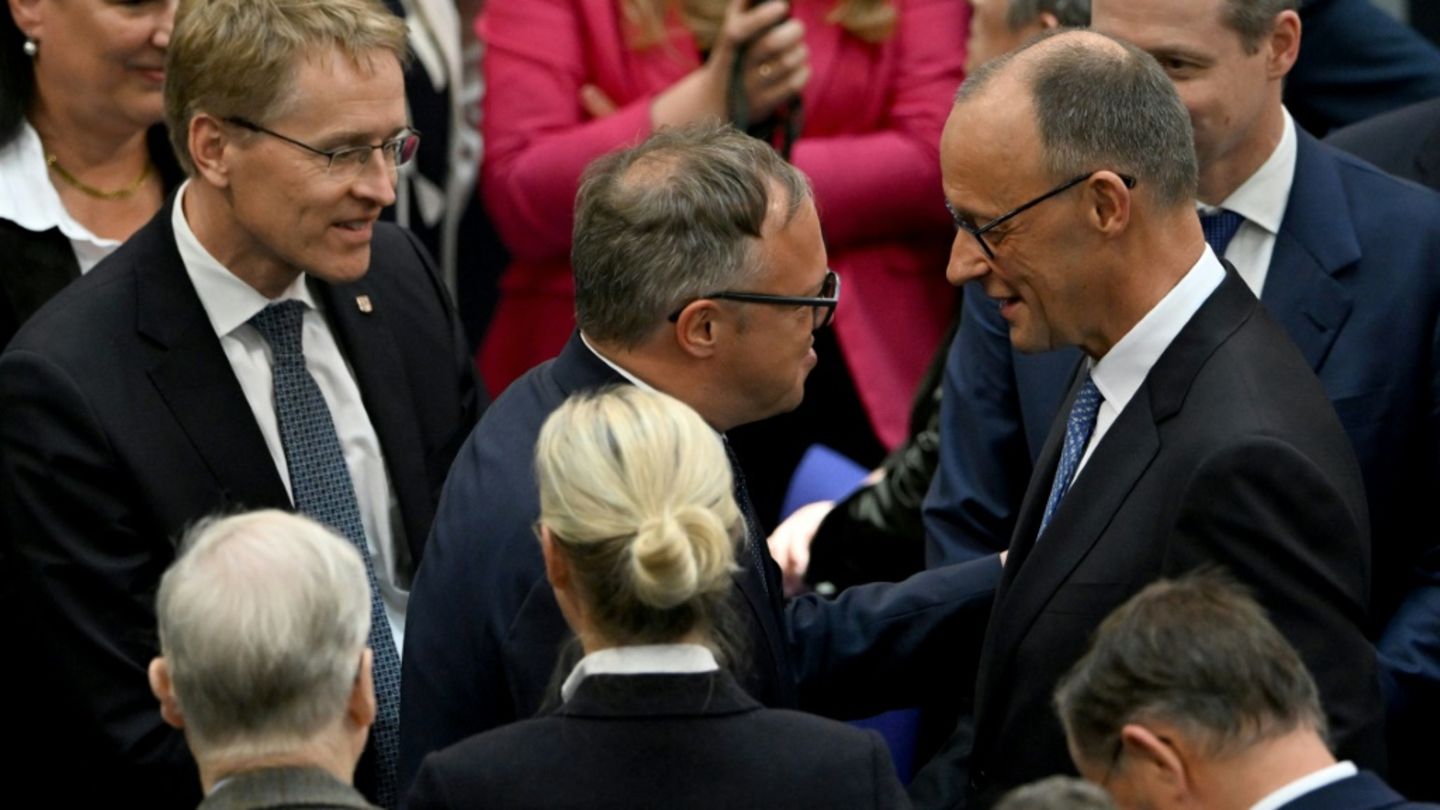 Merz nach Wahl im Bundestag