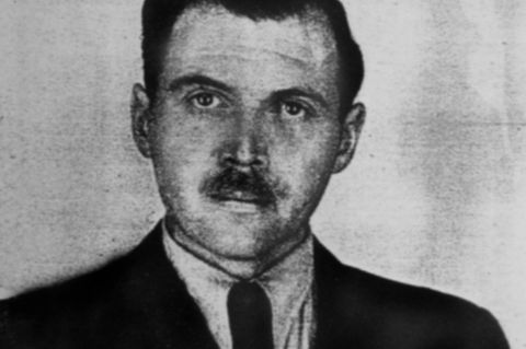 Bild von Josef Mengele aus einem argentinischen Ausweisdokument