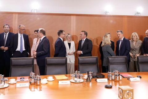 Erste Sitzung von Merz' Kabinett